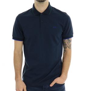POLO CON PROFILI BLU